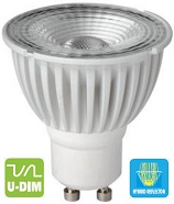GU10, 7W PRO, U-DIM Dimmable!