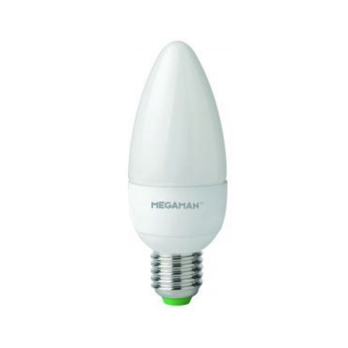 Megaman LED Candle, 3.5W, E27 Screw, 2800K, 250lm, Not Dimmable
