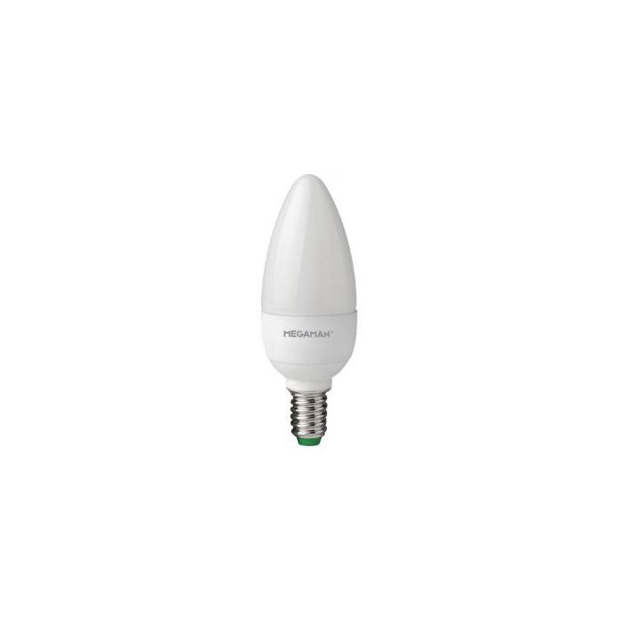 Megaman Gen2 LED Candle, 3.5W, E14, 2800K, 250lm, Not Dimmable