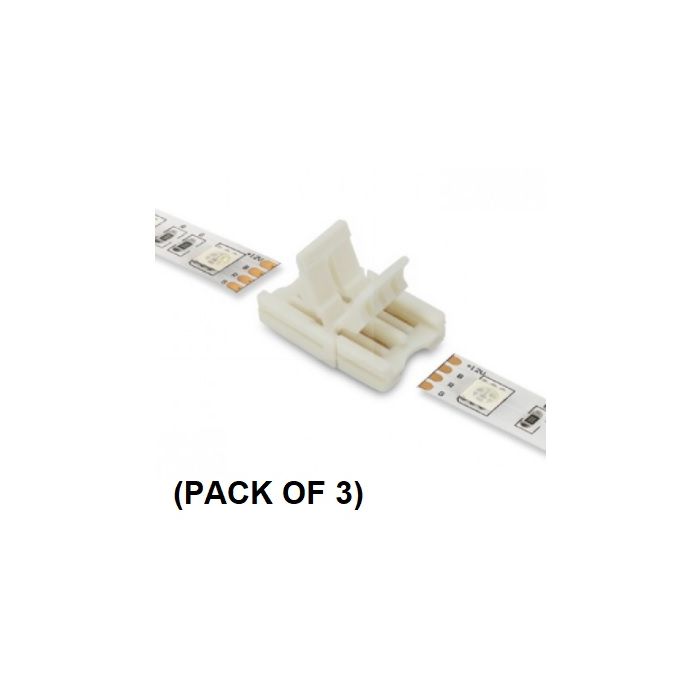 LED Strip To Strip Connectors - 3 Pack - 8mm/10mm/RGB