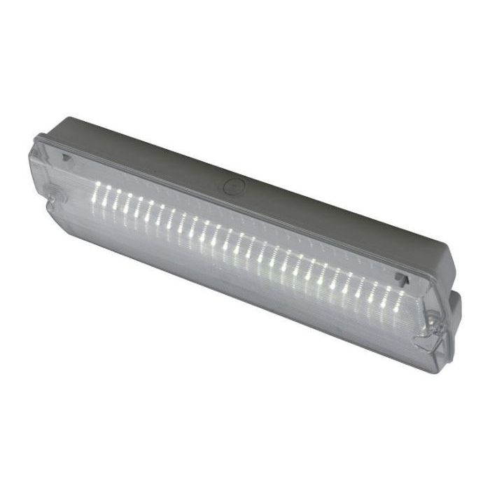 Ansell Guardian 3W LED Emergency IP65 Bulkhead Maint/Non-maint