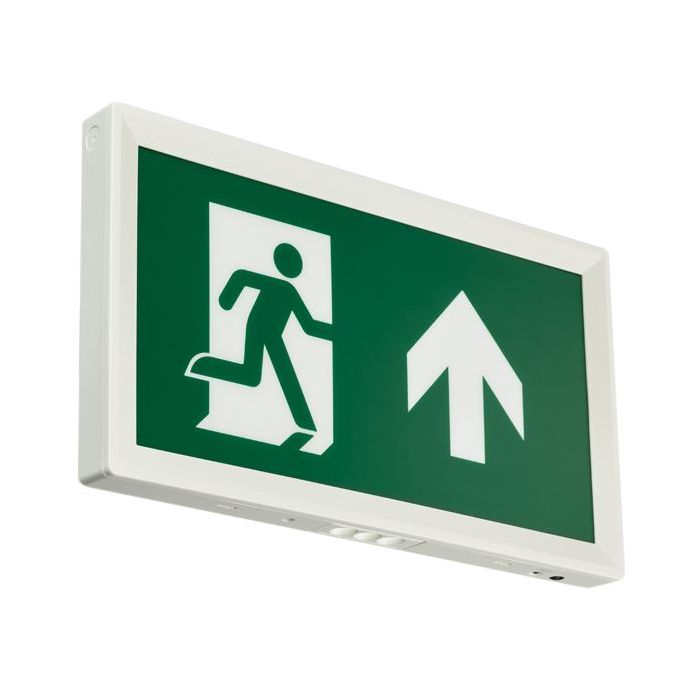 EcoLink LED Emergency Exit Sign Wall Mount Slim, 4W, 3HR, 912401483535