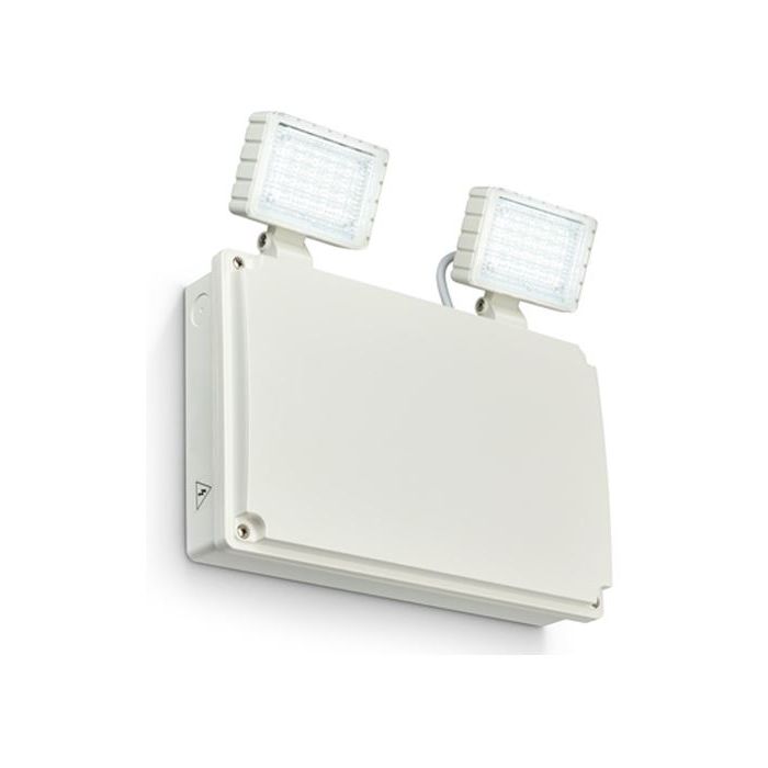 EcoLink LED Emergency Twinspot, 9W, 2x500lm, 3HR Manual, IP65, 912401483532