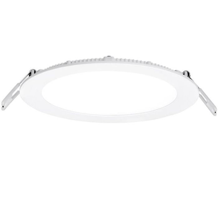 Aurora Enlite 12W LED Round Panel, IP44, 157mm Cut-Out, 3000K, 5yrs