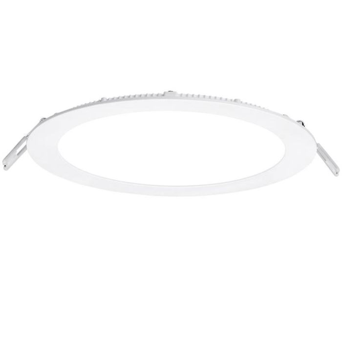 Aurora Enlite 18W LED Round Panel, IP44, 206mm Cut-Out, 3000K, 5yrs