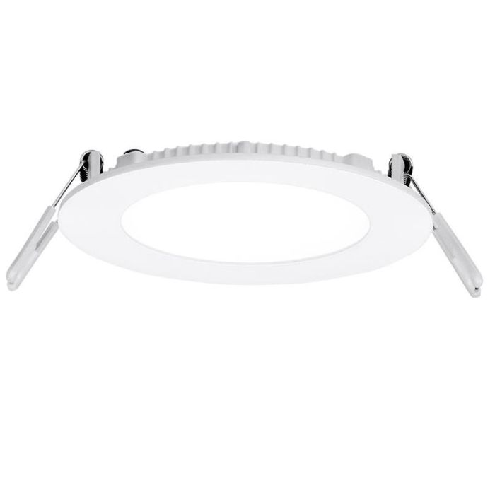 Aurora Enlite 6W LED Round Panel, IP44, 107mm Cut-Out, 5yrs