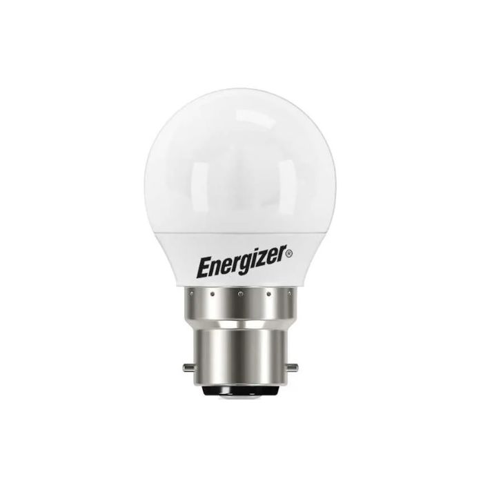 Energizer LED Golf, 4.9W~40W, Frosted, 6500K, B22, Not Dimmable
