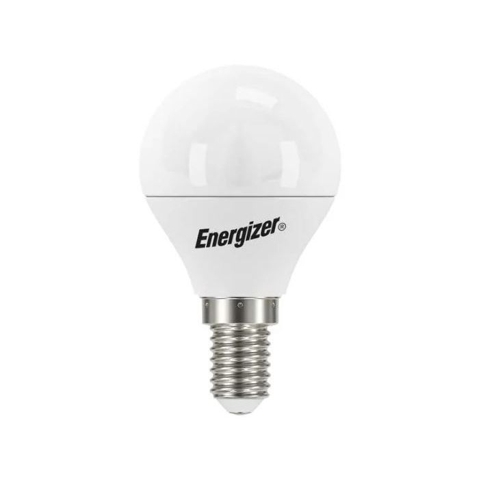  Energizer LED Golf, 4.2W~40W, Frosted, 6500K, E14, Not Dimmable