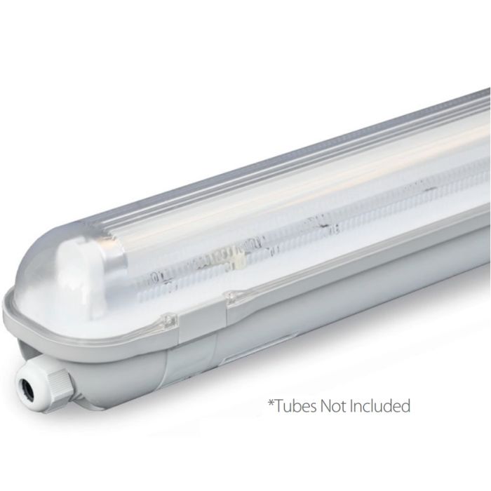 LumiLife LED-Ready IP65 Non-Corrosive Tube Fitting, 6ft Single
