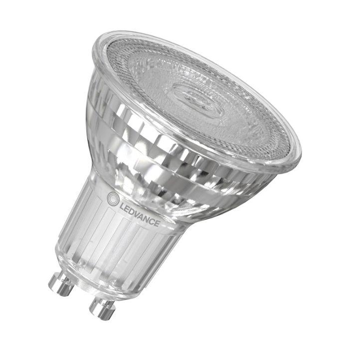 LEDVance Perf Class LED GU10, 4.5W=50W, 3000K, 36D, CRI90 Dimmable