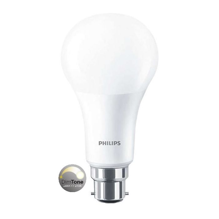Philips Master LED Bulb, GLS NEW 11W=75W, Bayonet, DIMTONE