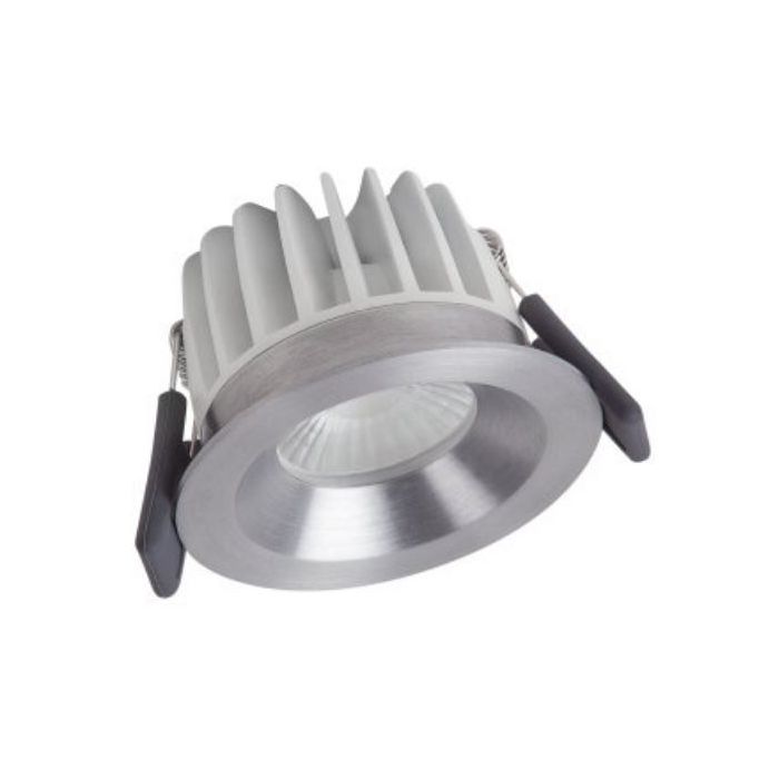 Osram LEDVance Spot, 8W Fixed, IP44, 3000K, Silver, Dimmable