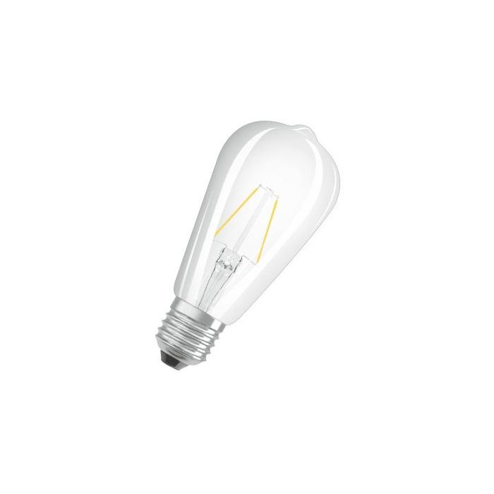 Osram Parathom LED Classic ST64, 7W=60W, 2700K, E27, No Dim