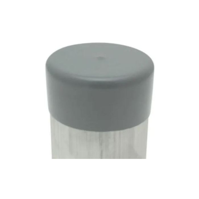 Grey Plastic Post Top Cap for 89mm Shaft