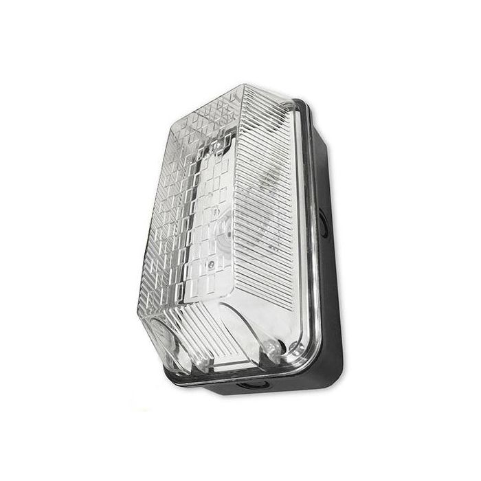 Powermaster Polycarbonate LED Bulkhead, IP65, 10W, 650lm, 6500K, 3yrs