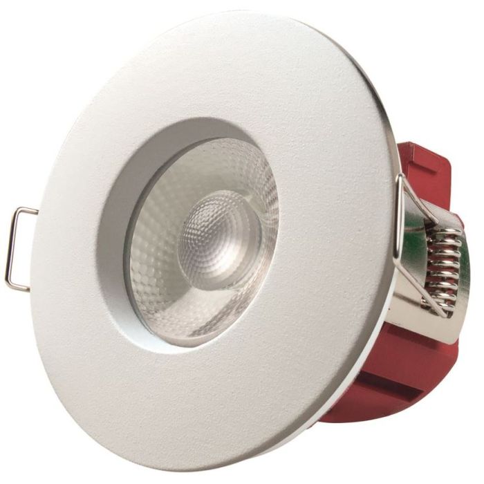 Powermaster IP65 Fire Rated Downlight, 500lm, Dimmable, CCT, 70-75mm hole