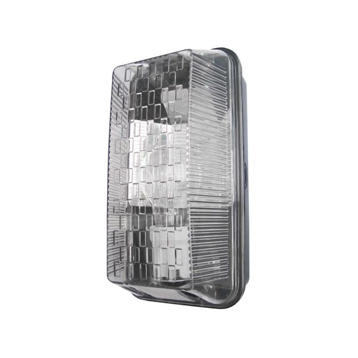 Powermaster S6354 Polycarbonate Bulkhead Housing, IP65, for E27 Lamps