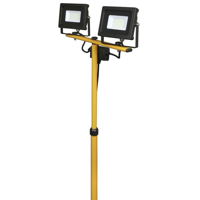 PowerMaster 2x20W LED Tripod Worklight 240V, 6500K, IP65