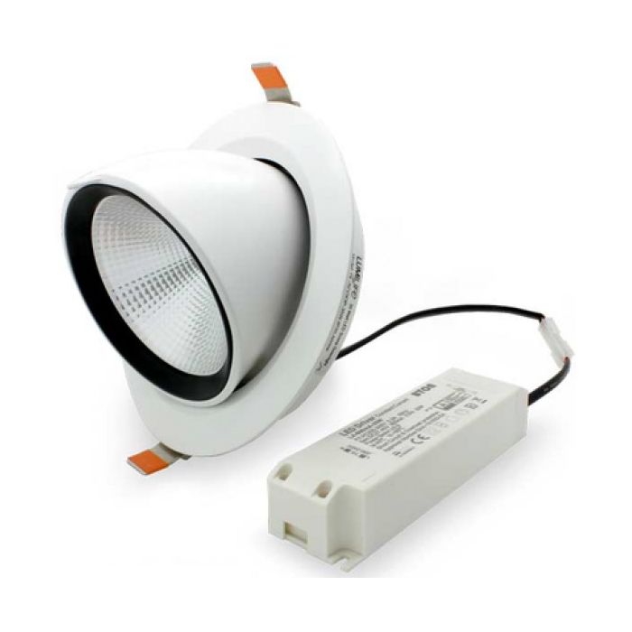 LUMiLife LED Recessed Scoop Downlight, 35W, IP20, 3550lm, 165-170mm hole