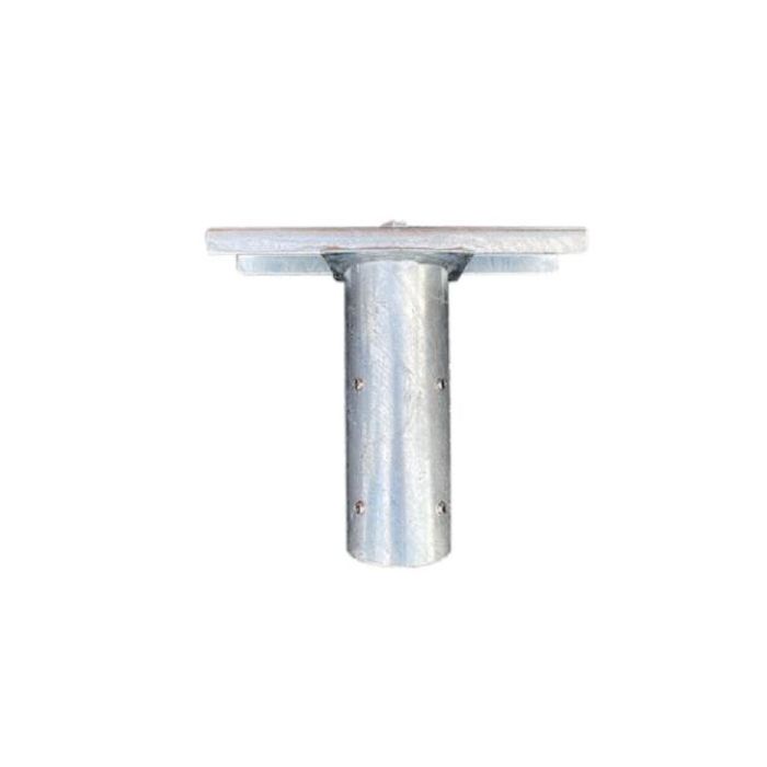 Single Flood Light Mounting Bracket 300mm Galv (89mm)