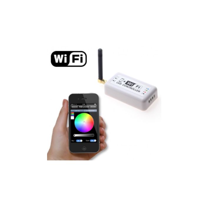 WiFi RGB Controller - iOS/Android - for LED Strip Lighting