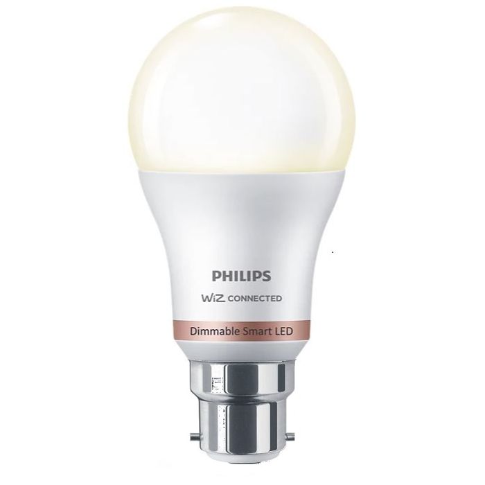 Philips WIZ LED GLS, 8W=60W, B22, 2700K-6500K Tunable Smart Bulb