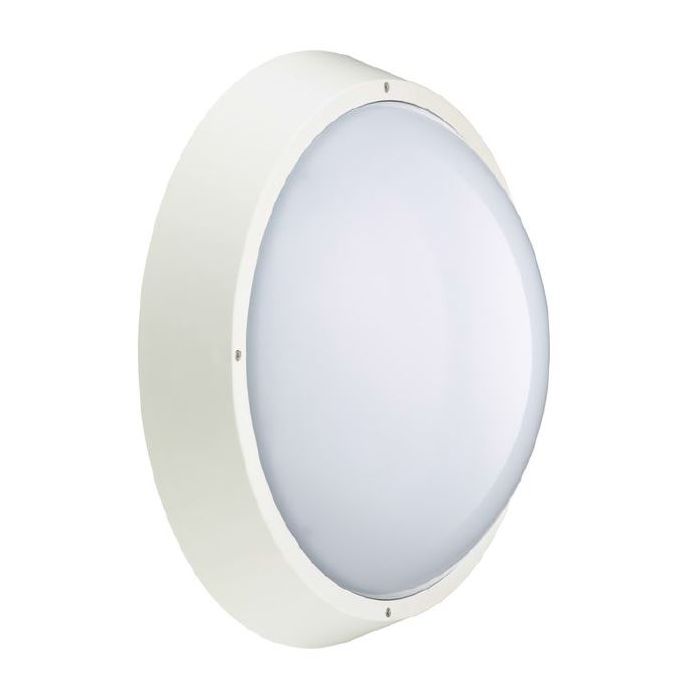 WL120V CoreLine LED16S Bulkhead, 24W, 1600lm, MWS, EM3 Options