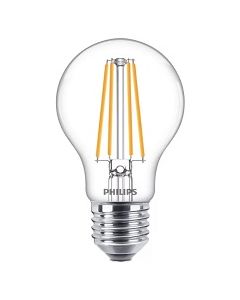 Philips Classic Filament LED Bulb, GLS, 8.5W-75W, 2700K, E27 Screw, No Dim