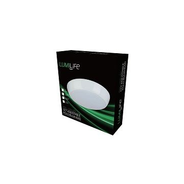 LumiLife 15W LED Bulkhead, 325mm dia, IP65, CCT-Switchable