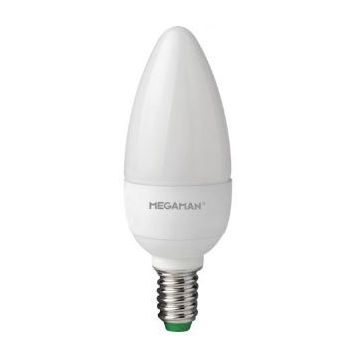 Megaman Gen2 LED Candle, 3.5W, E14, 2800K, 250lm, Not Dimmable
