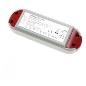 36W LED Transformer / Driver, 12V Output, IP20, (Not Dimmable)