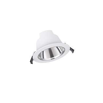LEDVance LED Downlight Comfort, IP54, 13W, CCT-Switch, 130mm hole
