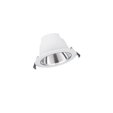 LEDVance LED Downlight Comfort, IP54, 18W, CCT-Switch, 155mm hole