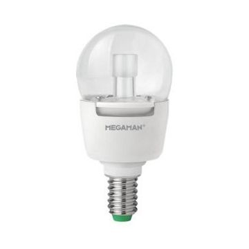 Megaman LED Golf Ball, 7W, 2800K, 400lm, CLEAR, Dimmable