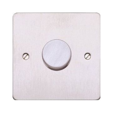MK Edge 1G SINGLE 2 WAY LED Dimmer, 8-48W, Brushed SS