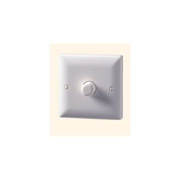 Danlers DP1DLED 1-Gang Rotary and Push LED Dimmer, 250W Max (leading edge)