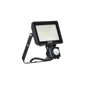 EcoLink LED Flood Light, 20W, 4000K, 1700lm, PIR SENSOR, IP65, 911401854785