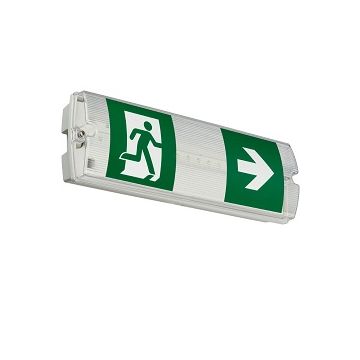 EcoLink LED Emergency Bulkhead, 3W, 150m, 3HR Manual, IP65, 912401483531
