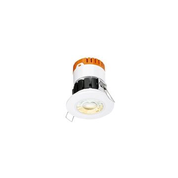 Aurora Enlite E8 Fire-Rated IP65 Downlight, 8W, Dimmable, CCT-Switchable