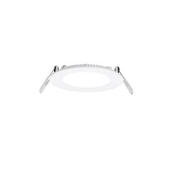 Aurora Enlite 6W LED Round Panel, IP44, 108mm Cut-Out, 4000K, 5yrs