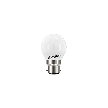 Energizer LED Golf, 4.9W~40W, Frosted, 6500K, B22, Not Dimmable