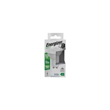 Energizer A-Rated LED Elite GU10, 2W=50W, 360lm, 4000K, 36D, No-Dim, S29643