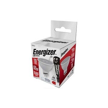 Energizer LED MR16, 4.9W=35W, 4000K, 36D, Not Dimmable