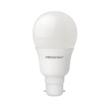 Megaman LED GLS, 10.5W, 2800K, B22, Opal, 810lm, Dimmable