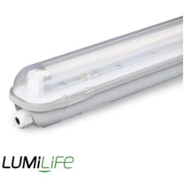 LumiLife LED-Ready IP65 Non-Corrosive Tube Fitting, 6ft Single