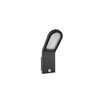 Osram LEDVance Facade Edge Wall Light, 12W, 3000K, GREY, SENSOR