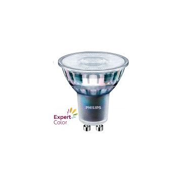 Philips Master LED GU10, ExpertColor CRI97, 5.5W, 4000K, 25D, Dimmable