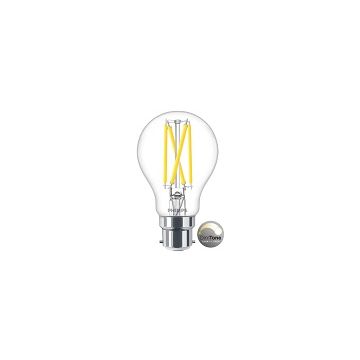 Philips MasterLED Bulb, GLS 5.9W=60W, CRI90, B22, DIMTONE