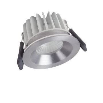 Osram LEDVance Spot, 8W, IP65 Fire-Rated, 4000K, Silver, Dimmable