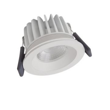 Osram LEDVance Spot, 8W, IP65 Fire-Rated, 3000K, White, Dimmable